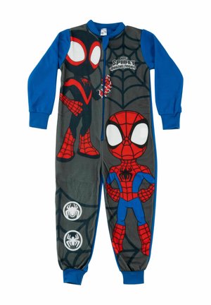 MARVEL SPIDEY OVERALL LANGARM - Pigiama - rot blau