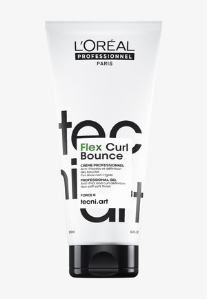 L'Oréal Professionnel Tecni.Art Flex Curl Bounce professionele gel tube, 200 ml, anti-frizz en kruldefinitie, niet-stijve zachte afwerking.