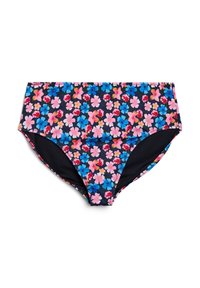HOCH TAILLIERT MIT FLORALEM MUSTER - Bikini apakšdaļas - multi flower aop