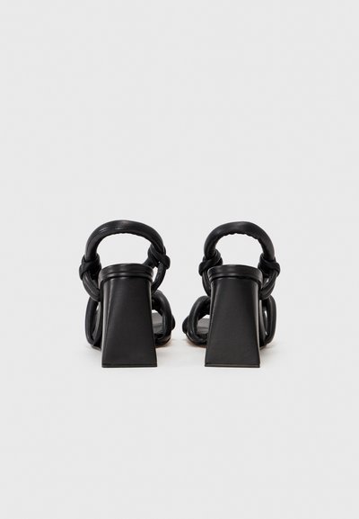 Souliers Martinez JARA  - Ψηλοτάκουνα πέδιλα - black