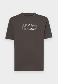 T-shirt con stampa - black olive