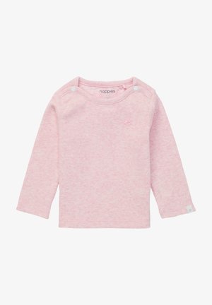 NATAL - Langærmet T-shirt - light rose melange