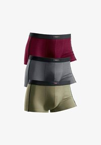 Ausgewählt, grau-olivgrün-bordeaux