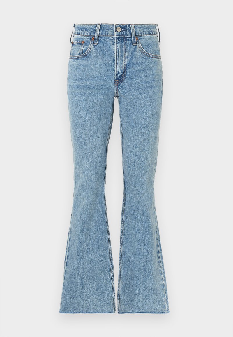 Abercrombie & Fitch Bootcut jeans blauw denim/bluedenim Abercrombie & Fitch Bootcut jeans blauw denim/bluedenim