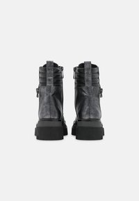 Marco Tozzi Botines con plataforma - gunmetal