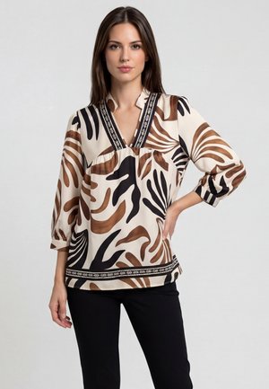 usha, Blouse - brown