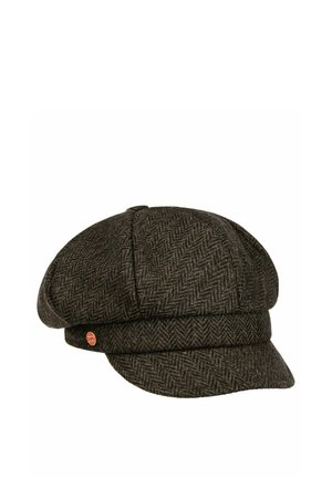 Mayser, CIA CLASSIC HERRINGBONE BALLONMÜTZE - Beanie - dunkelbraun