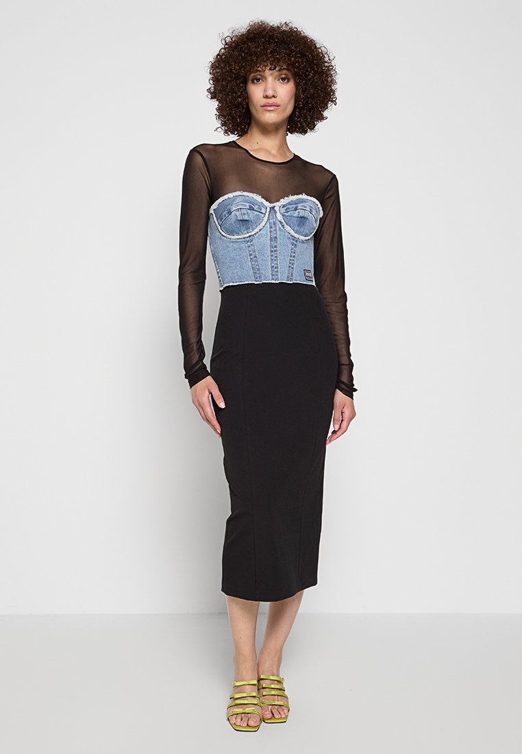 Versace Jeans Couture Jurk blauw