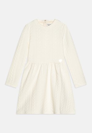CABLE DRESS - Cocktailkleid/festliches Kleid - cream white