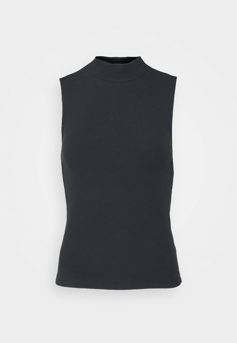 Damen T-Shirts | KnowledgeCotton Apparel SUSAN HIGH NECK Top black jet/schwarz - LL84822 Damen T-Shirts | KnowledgeCotton Apparel SUSAN HIGH NECK Top black jet/schwarz - LL84822