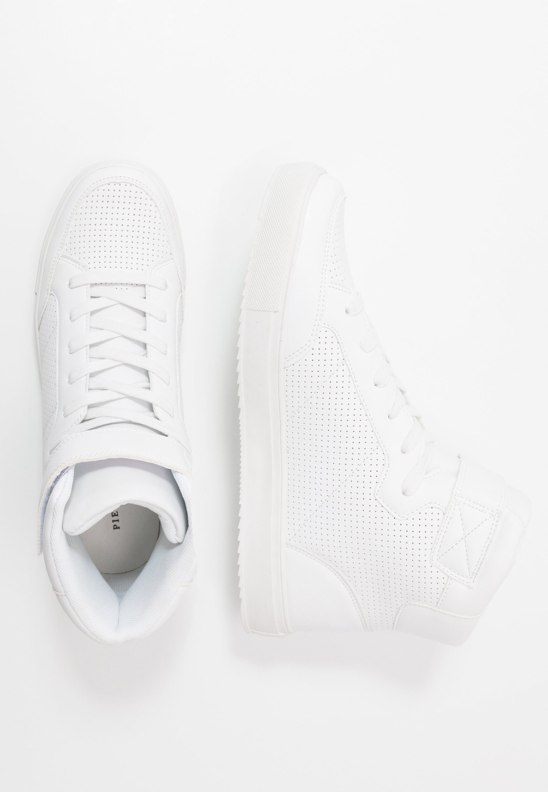 Pier One Høye joggesko whitehvit Zalando.no Pier One Høye joggesko white Zalando.no