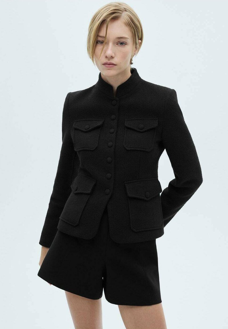 Mango Veste l?�g?�re - black/noir - ZALANDO.FR