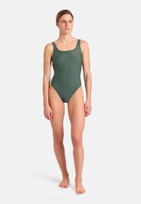 Arena TEAM STRIPE - Maillot de bain - sage