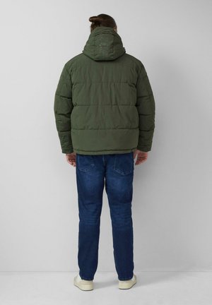 Winterjacke - olivgrün