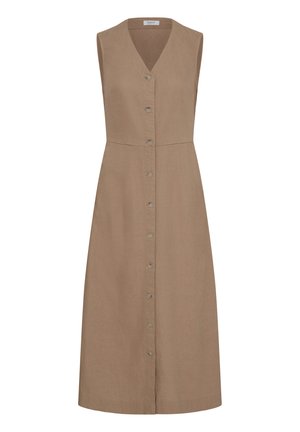 b.young, BYFALAKKA BUTTON DRESS 2 - Skjortekjole - woodsmoke