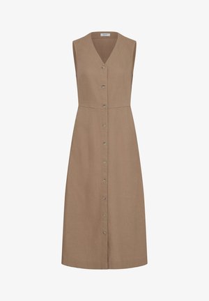 b.young, BYFALAKKA BUTTON DRESS 2 - Skjortekjole - woodsmoke