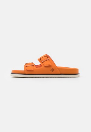 MARDALE SPORT - Pantolette flach - orange/multicolor