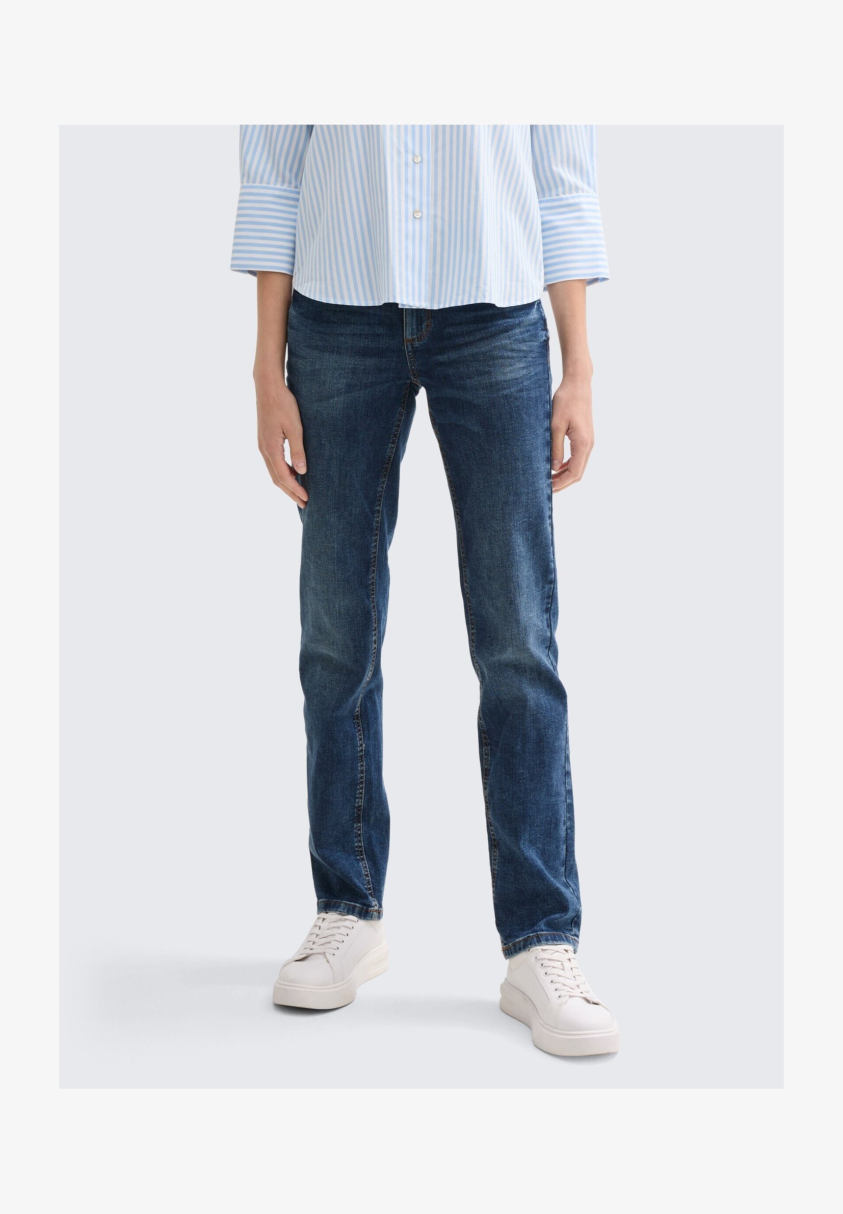 TOM TAILOR Felpa Basic Donna - Casual Sostenibile, Taglie Forti Disponibili