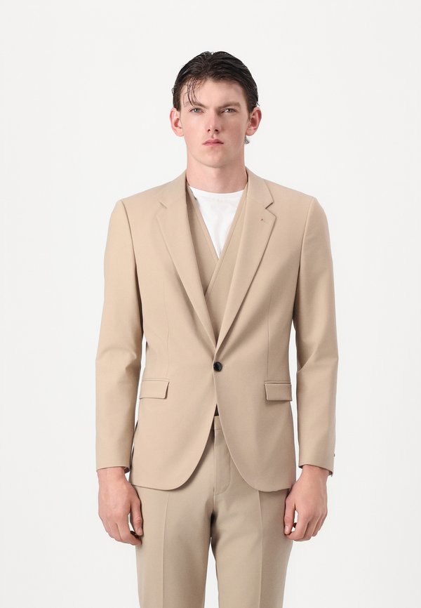 ARTI HESTEN SET - Suit waistcoat - medium beige2