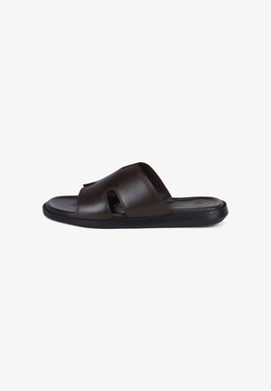 Desa, DESA MAN SLIPPERS - Pantolette flach - brown