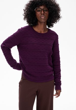 DANIEL - Trui - purple