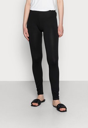 Leggings - Trousers - black