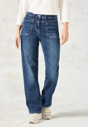 Relaxed fit jeans - dark-blue denim