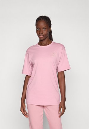 CLASS RELAXED TEE - Marškinėliai su spaudiniu - poised pink