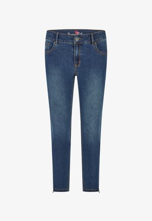 Buena Vista, BUENA VISTA - DAMEN 5-POCKET JEANS, ITALY V 7/8 (BV-5311-370) - Jeans Slim Fit - dark stone