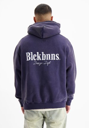 BRUSH - Sweat à capuche - navy