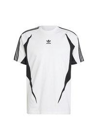 ARCHIVE - T-shirt med print - white/black