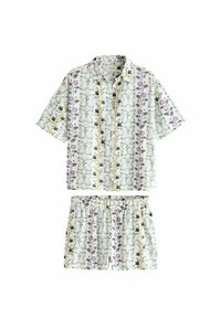 Next SET  - REGULAR FIT - Pyžamo - cream floral