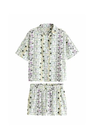 SET  - REGULAR FIT - Pyjama - cream floral