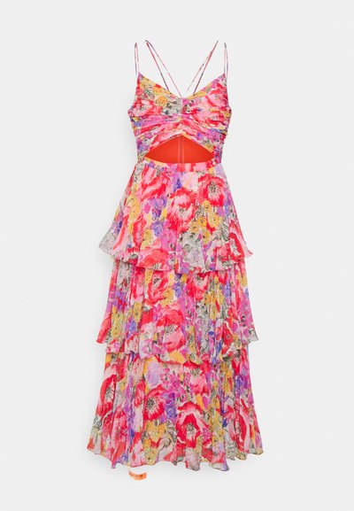 AMUR LUKE PLEATED TIER DRESS - Cocktail φόρεμα / Φόρεμα για πάρτι - poppy field pastel floral