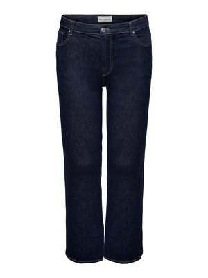 ONLY Carmakoma MIT CARWILLY  - Džíny Straight Fit - dark blue denim