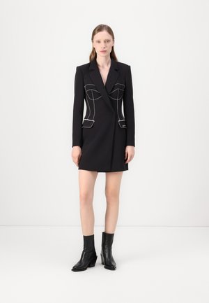 WOMEN DRESS - Cocktail dress / Party dress - nero/burro