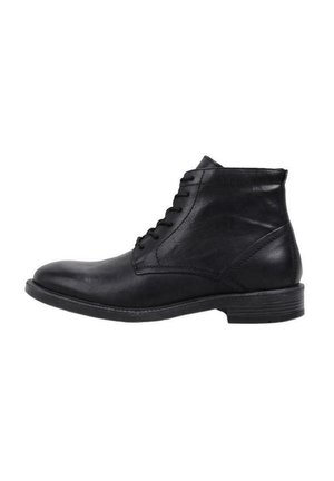 ENRIC - Botines con cordones - black
