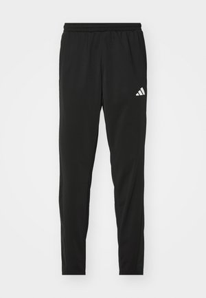 adidas Performance 3 STRIPES - Tracksuit bottoms - black