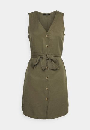 VMVIVIANA SHORT DRESS - Sukienka jeansowa - bungee cord