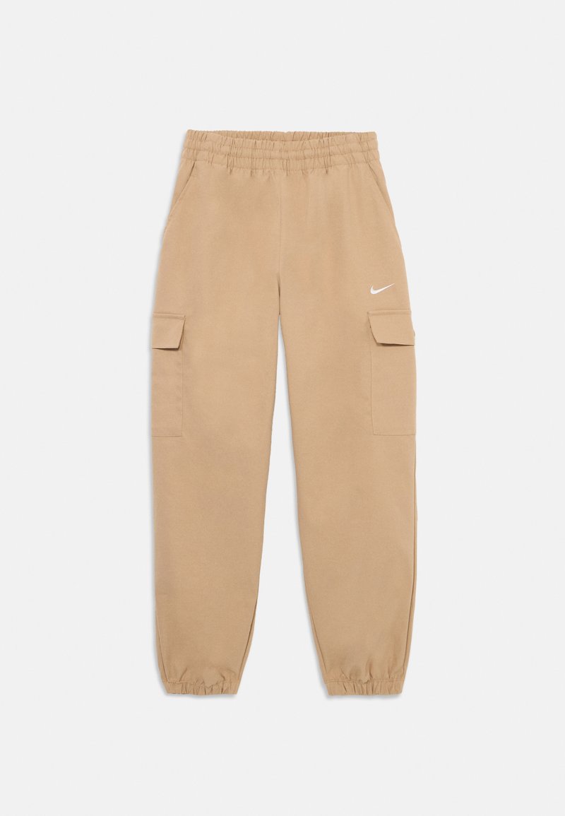 Nike Sportswear SPORTSWEAR - Hlačami s stranskimi žepi - hemp/white