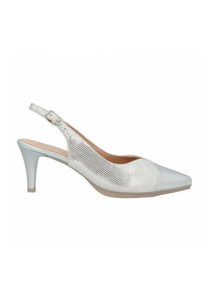 DESTALONADO METALIZADO - Tacones - plata
