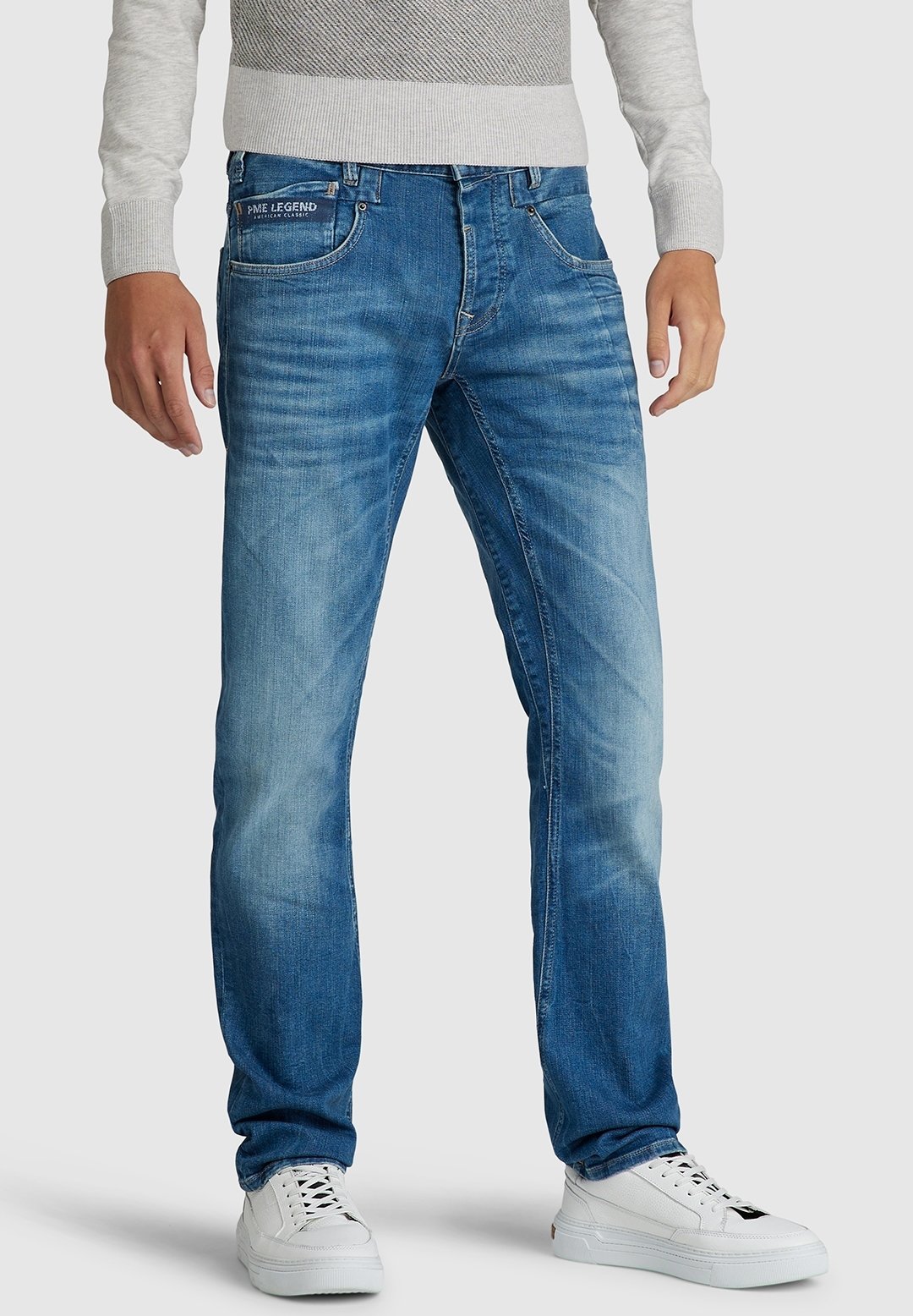 PME Legend Straight leg jeans - blue/blauw - Zalando.nl