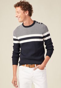 BONOBO Jeans MIT LANGEN ÄRMELN - Trui - bleu marine