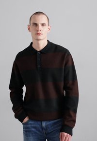 NN.07 RUGBY  - Top s dlhým rukávom - black