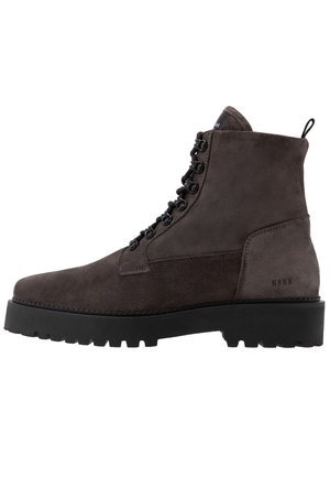 Nubikk Bottines à lacets - dark grey