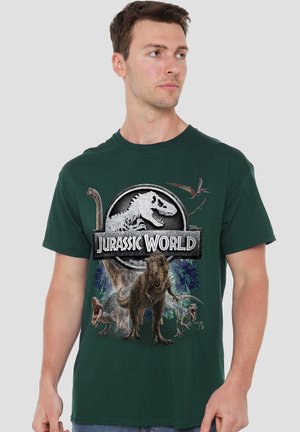 Jurassic World, JURASSIC WORLD DINO GROUP - Print T-shirt - dark green