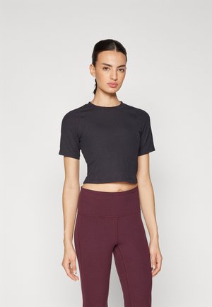 TOP - Tekninen t-paita - black