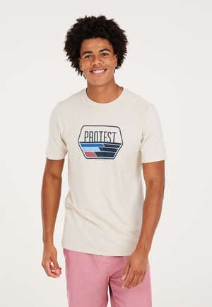PRTSTAN - Print T-shirt - kitoffwhite