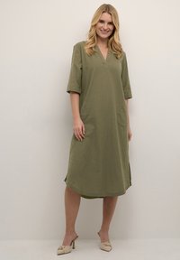 Kaffe BPKIA - Dnevna haljina - burnt olive