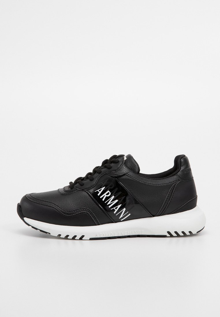 Armani Exchange Sneakers laag zwart Armani Exchange Sneakers laag zwart